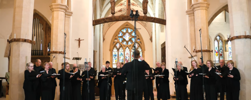 News from Cantores and a glorious choral treat in store for October